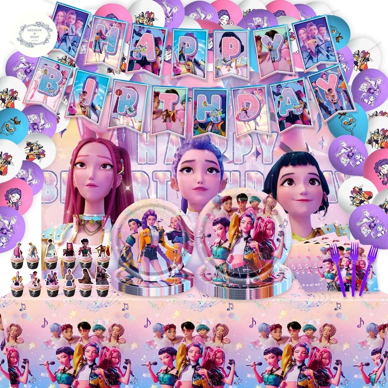 cake-toppers-de-las-guerreras-kpop-etsy-espa-a