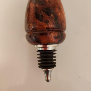 Hand Turned Bottle Stopper