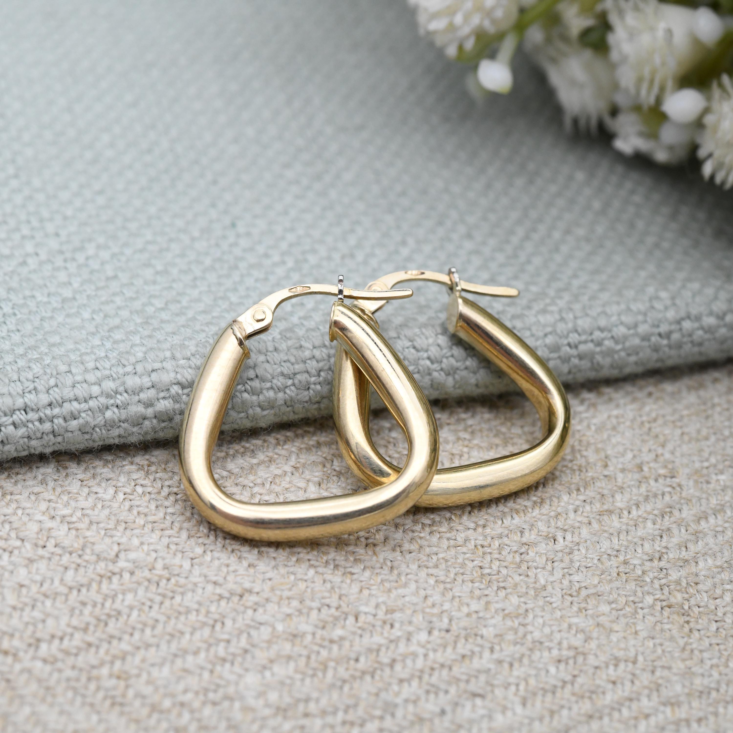 Creolen Gold 750 Gebraucht Guess Handtasche Und Ohrringe Kaufen