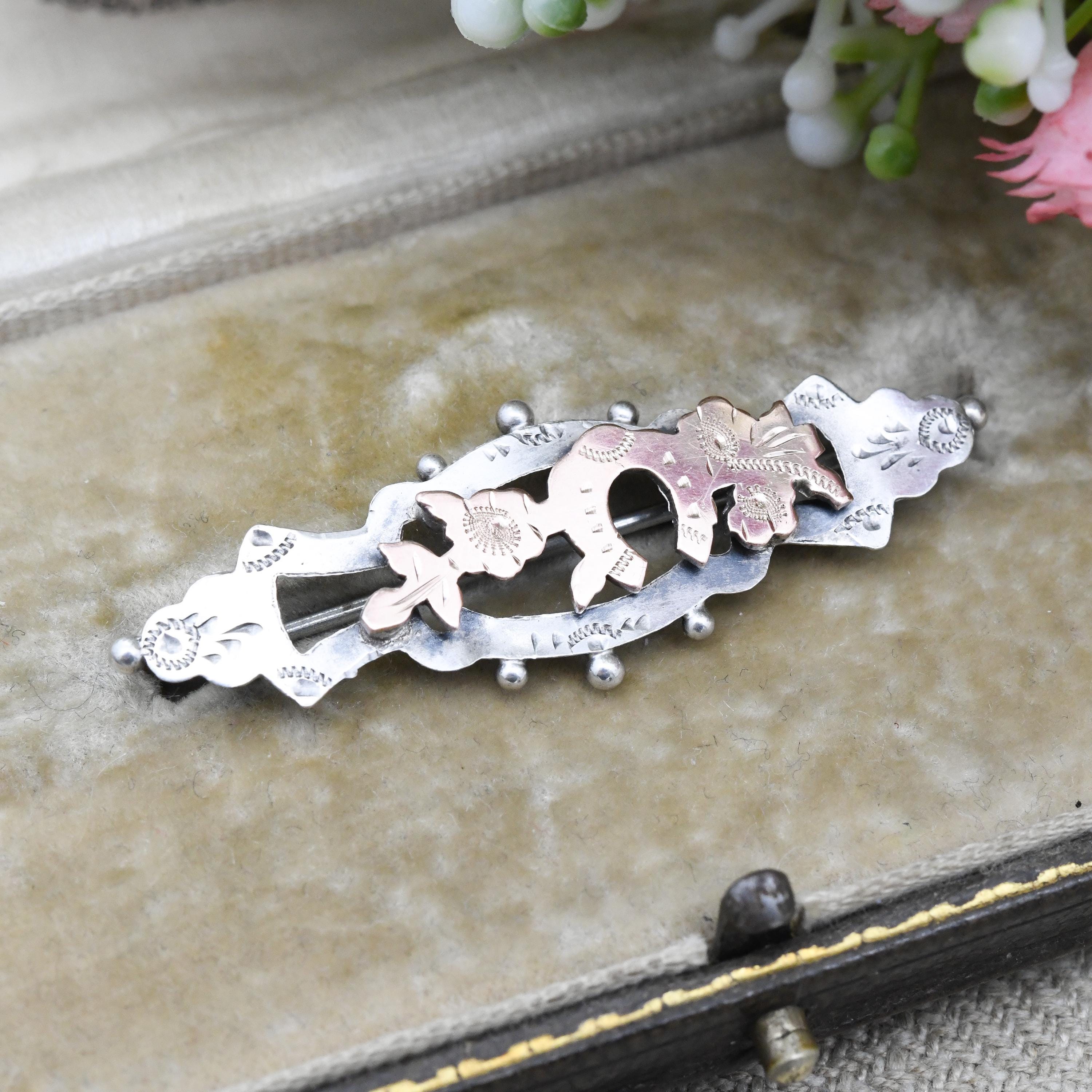 Antique Victorian Sterling Silver Lucky Horseshoe Aesthetic