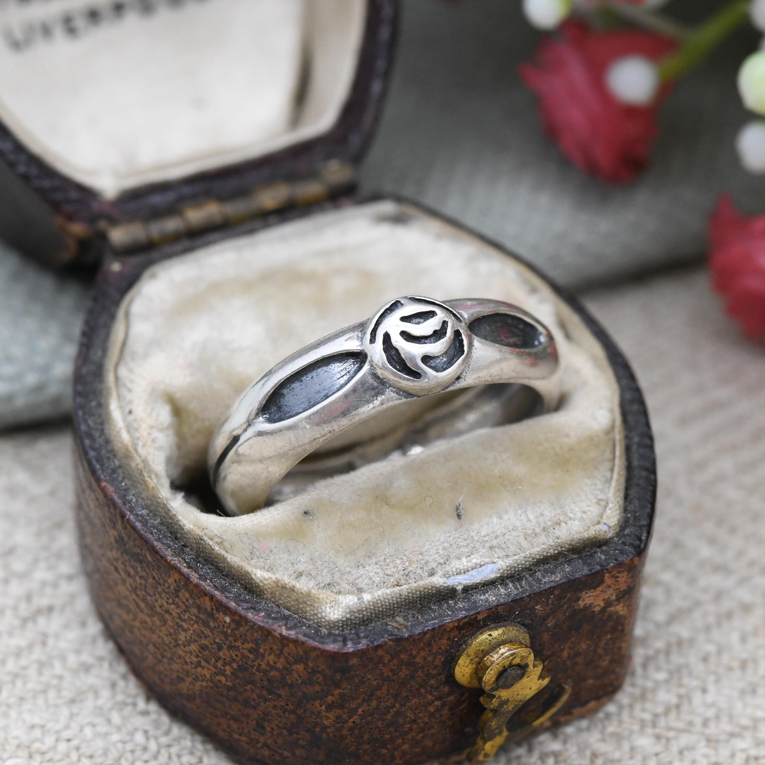 80s GORDON & SMITH RING vintage silver Gordon Smith Ring - Etsy Norway