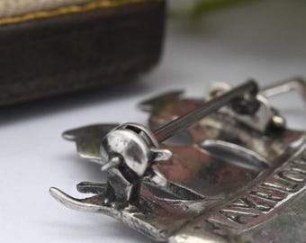IC sterling ネイティブ vintage スティックピンブローチ858 Deco bijou / ペンギン ピンブローチ ［Gold/Silver/Gunmetal］