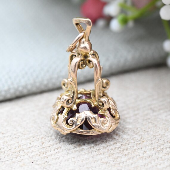 アンティーク ゴールド フォブウオッチ