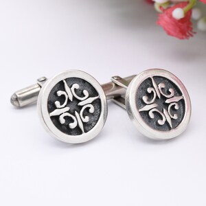 Manschettenknöpfe Cufflinks Gentleman (Neu Und Originalverpackt) In