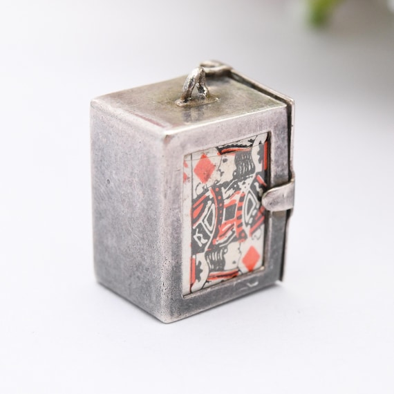 I Love Gardening Sign Charm Antiqued Sterling Silver I Love Gardening Sign Charm Antiqued Sterling Silver