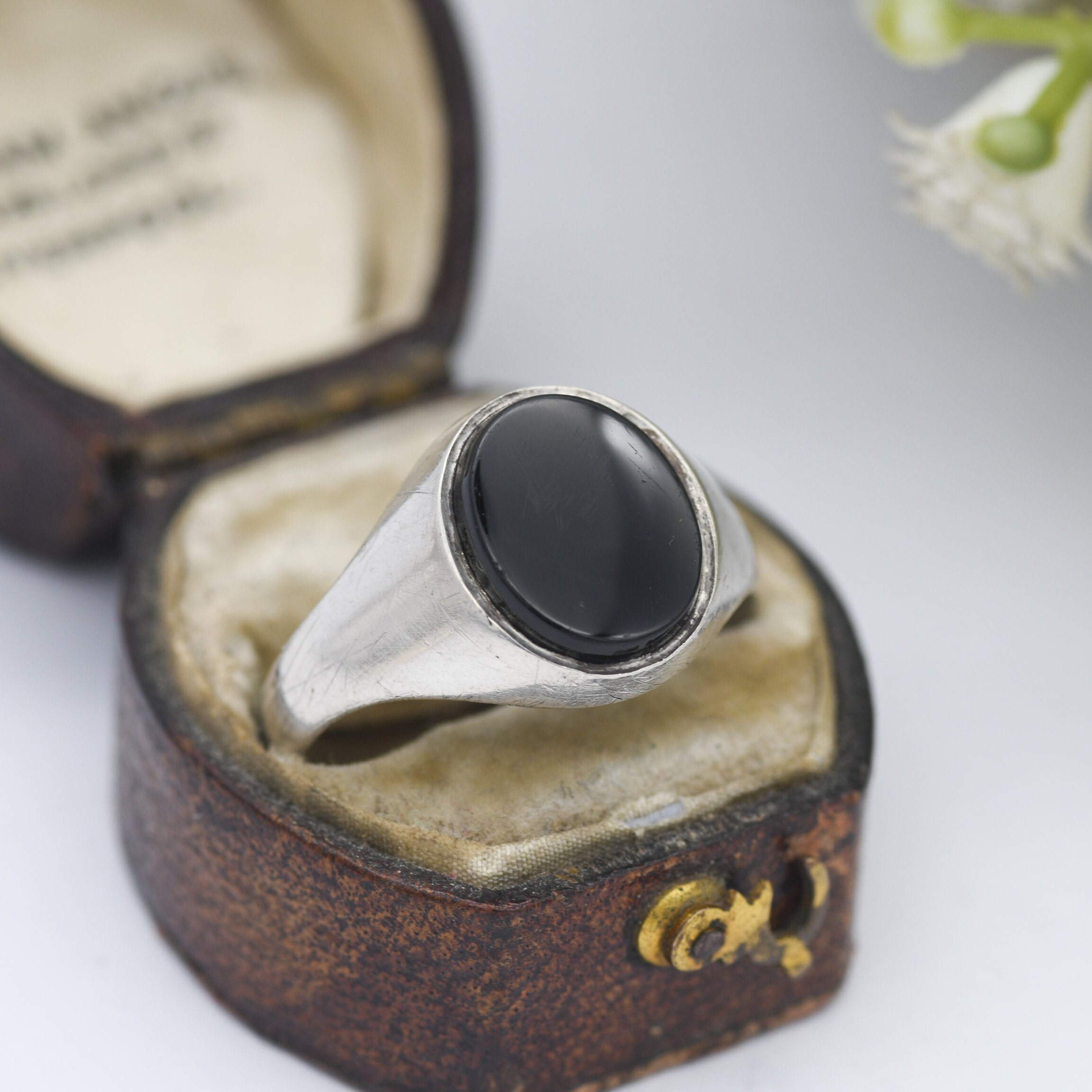Vintage Sterling Silver Onyx Signet Ring Chunky Large Unisex Jewellery UK Size U 1/2 US Size 10 1/4 - Etsy India Vintage Sterling Silver Onyx Signet Ring Chunky Large Unisex Jewellery UK Size U 1/2 US Size 10 1/4 - Etsy India