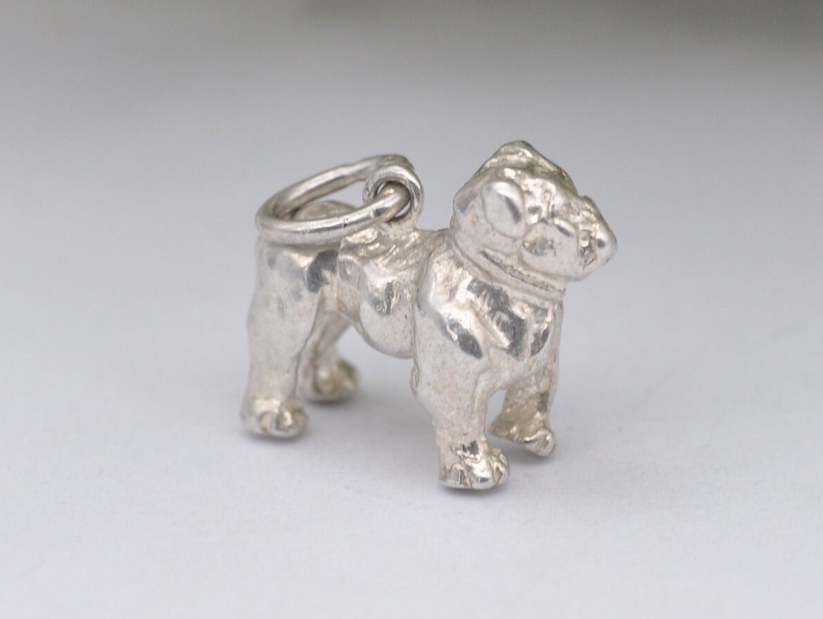 Bracelet 925 Bulldog Charm James Avery Vintage Sterling Silver