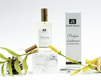 Raum- und Leinenspray| Wohnduft| Handgemachte | Lufterfrischer| Stoffspray| Kissen Nebel| Badezimmer Spray| Autoauffrischer - fruchtig Loopy 100 g