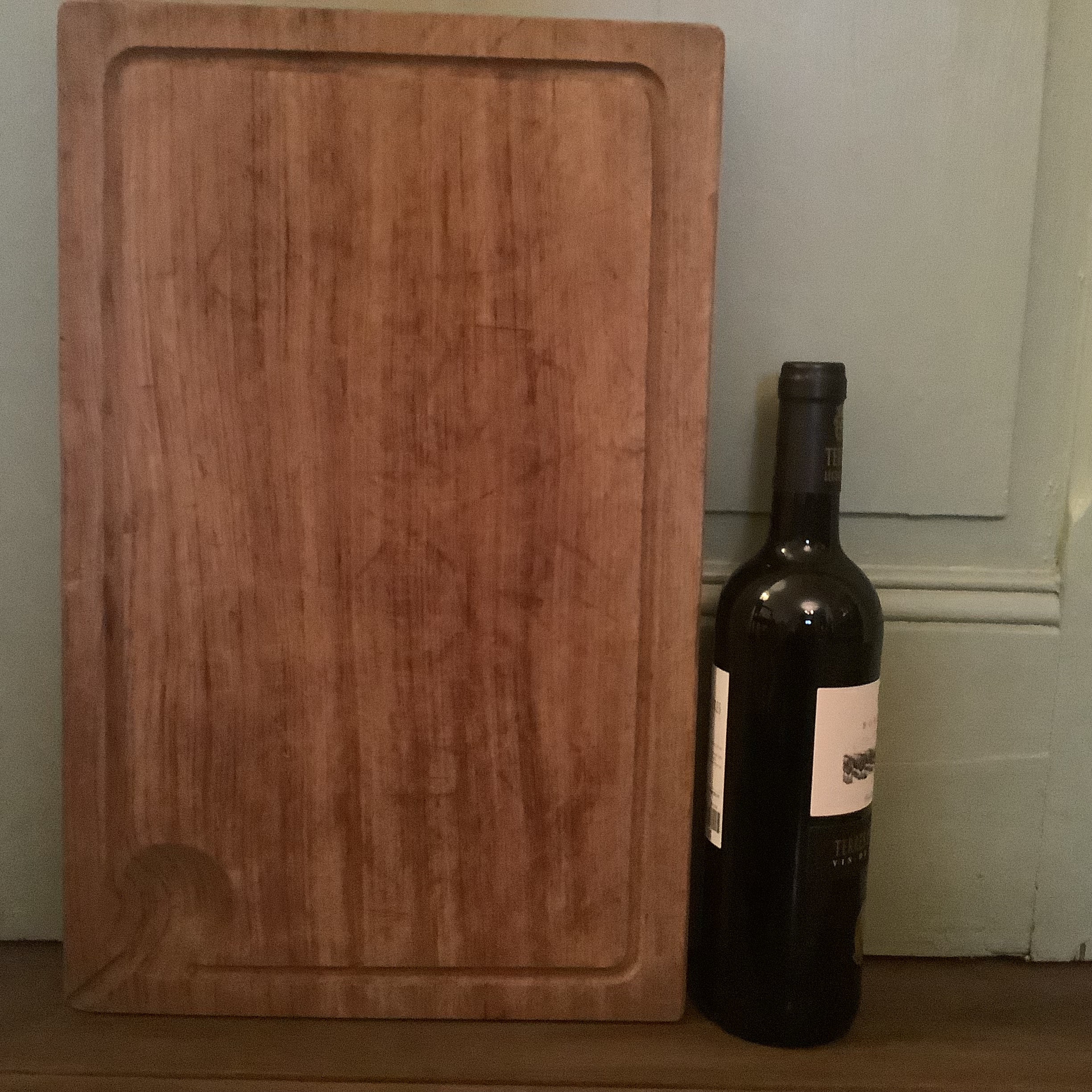 French Vintage Wooden Cutting Board: Meat, Cheese & Charcuterie