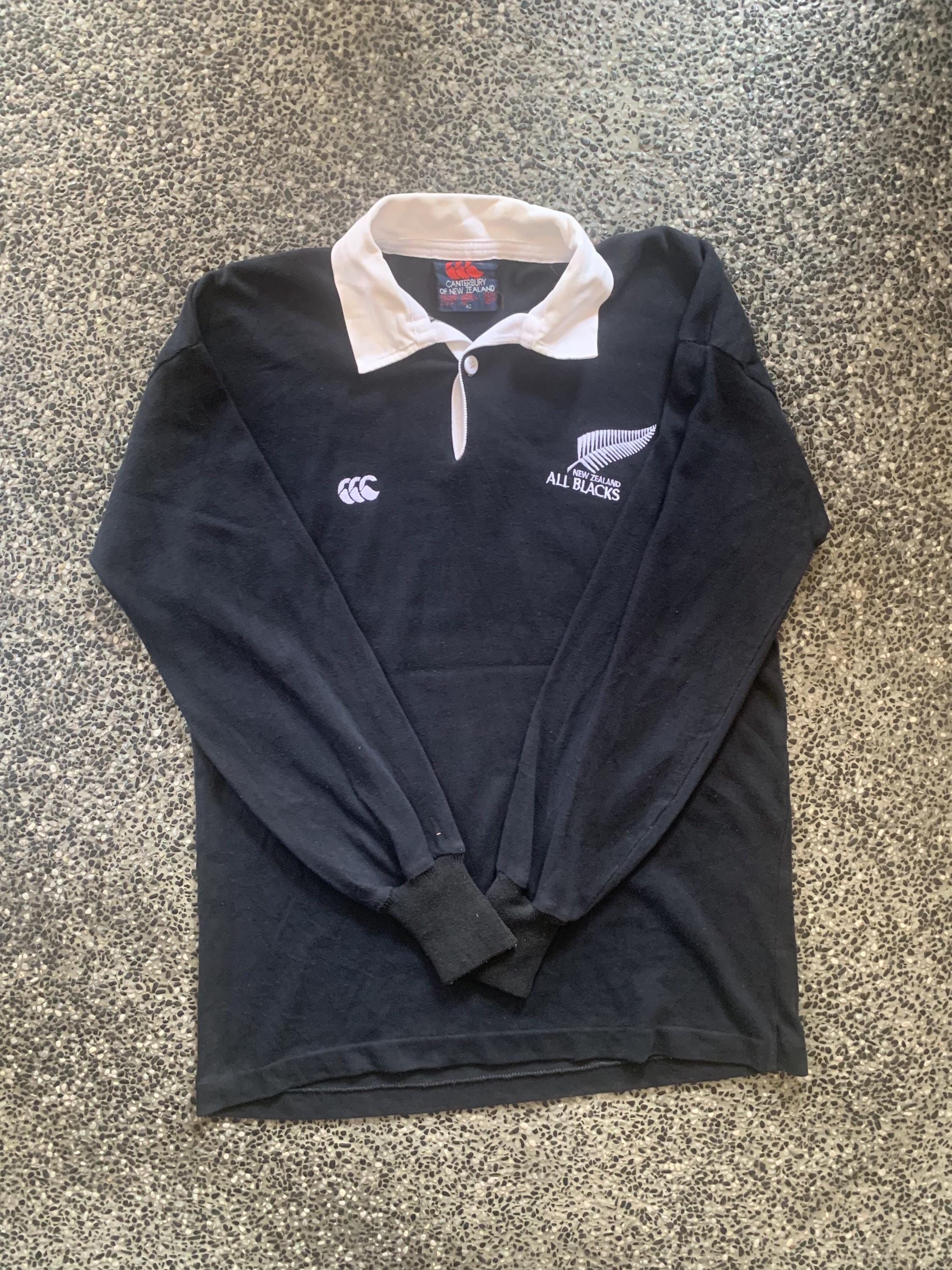 ウェア 90s Canterbury new zealand rugger shirt Large 90s Vintage Canterbury of New Zealand Stripe Rugby