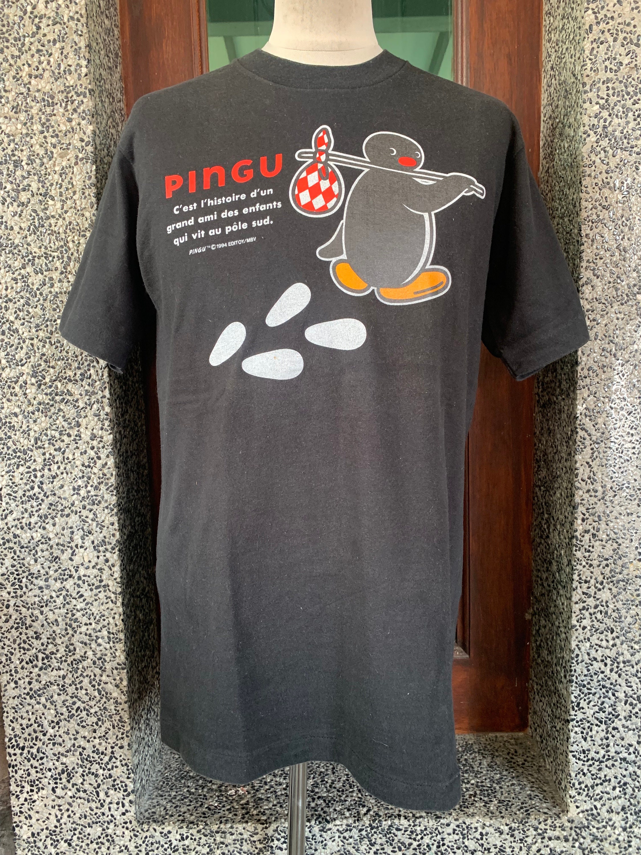 Vintage 90s Pingu T Shirt - Etsy