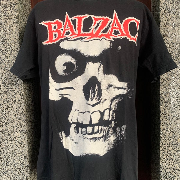 Vintage BALZAC Punk Rock Band T Shirt