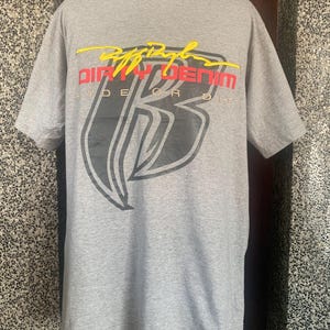 Dirty Denim Ruff Ryders シャツ Rare Vintage DMX Ruff Ryders Dirty Denim Baseball Jersey