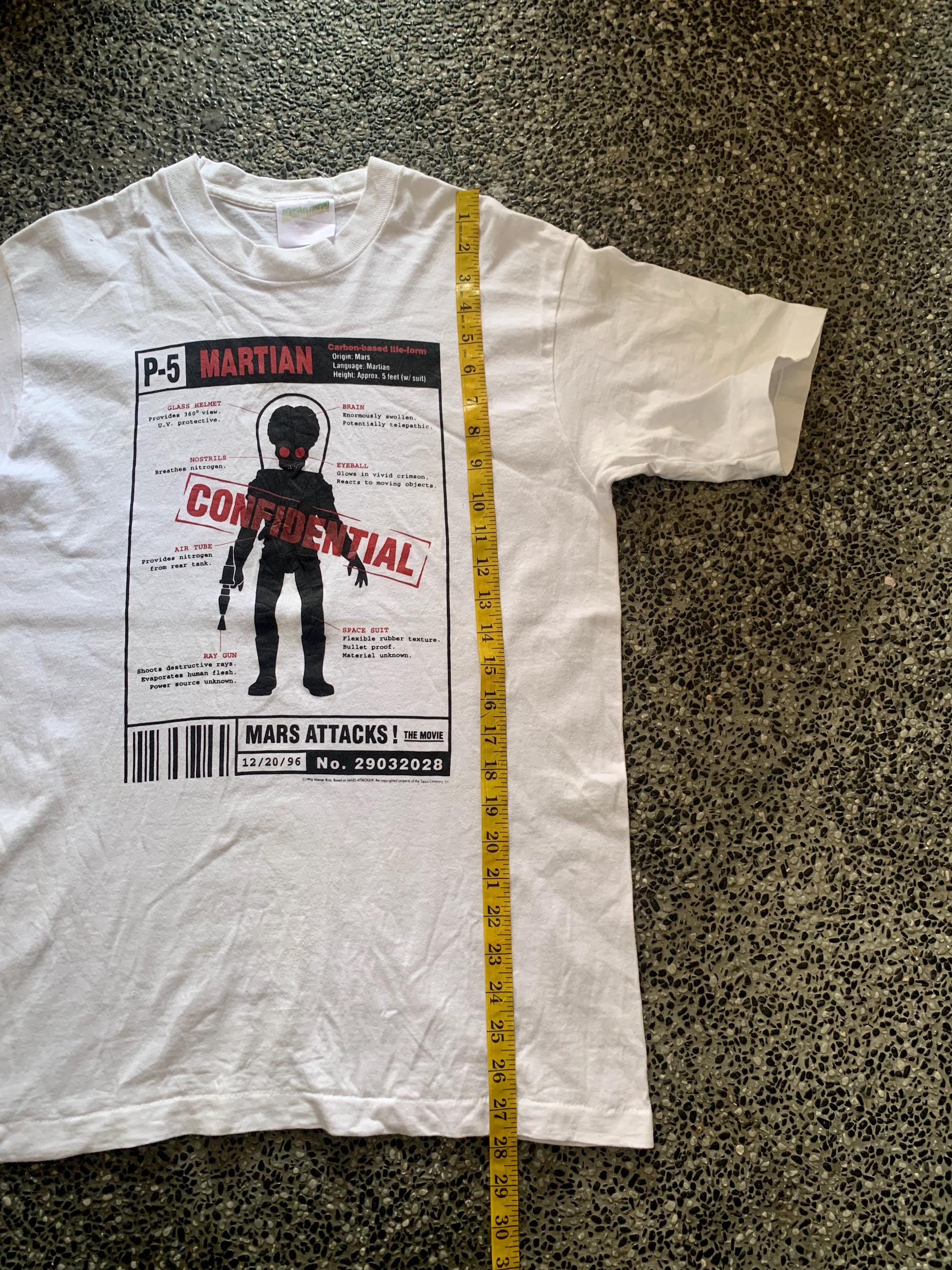 90s ヴィンテージ USA製 映画 マーズアタック Tシャツ L ハリー 