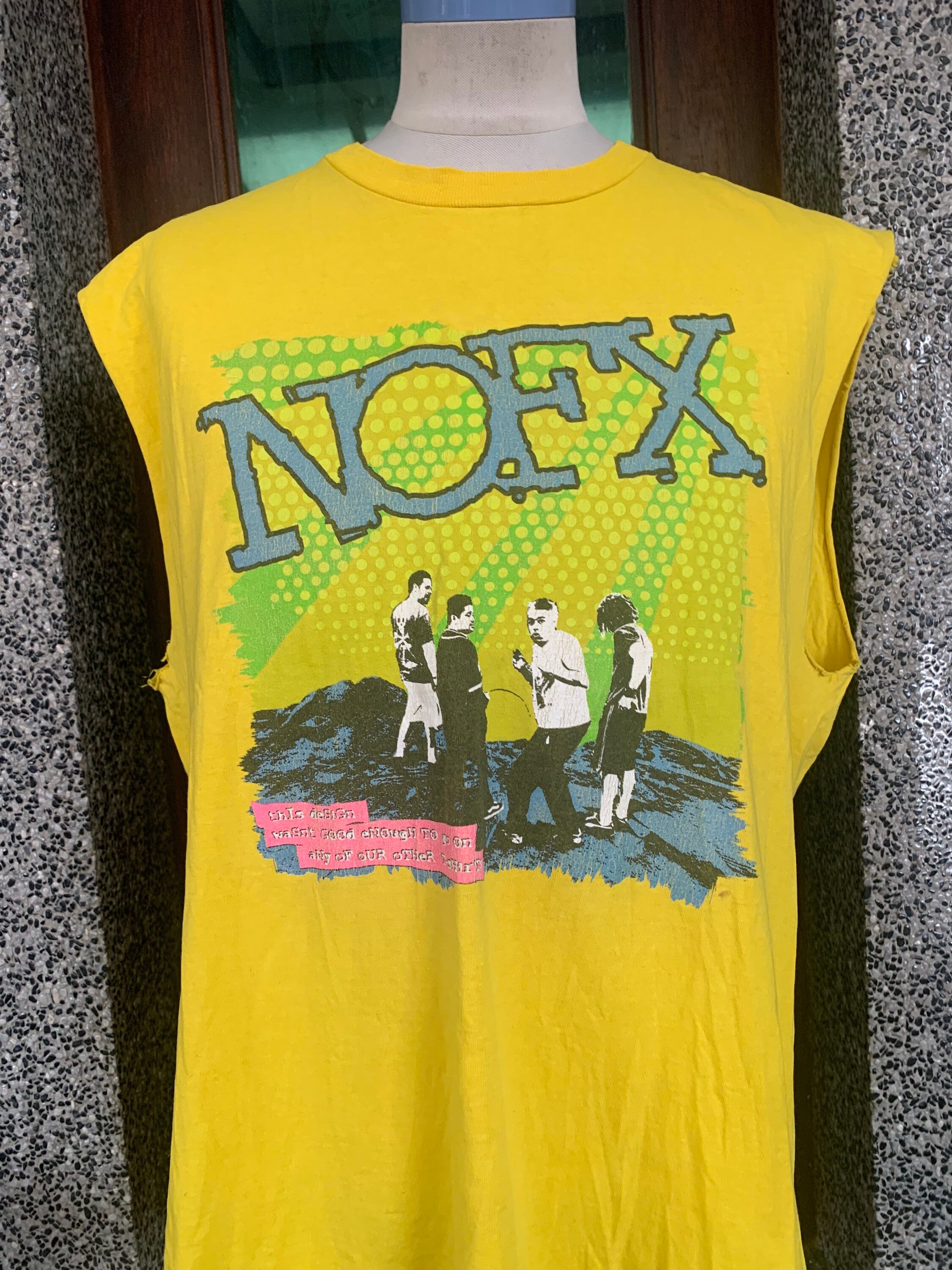 vintage 90s NOFX L/S Tシャツ