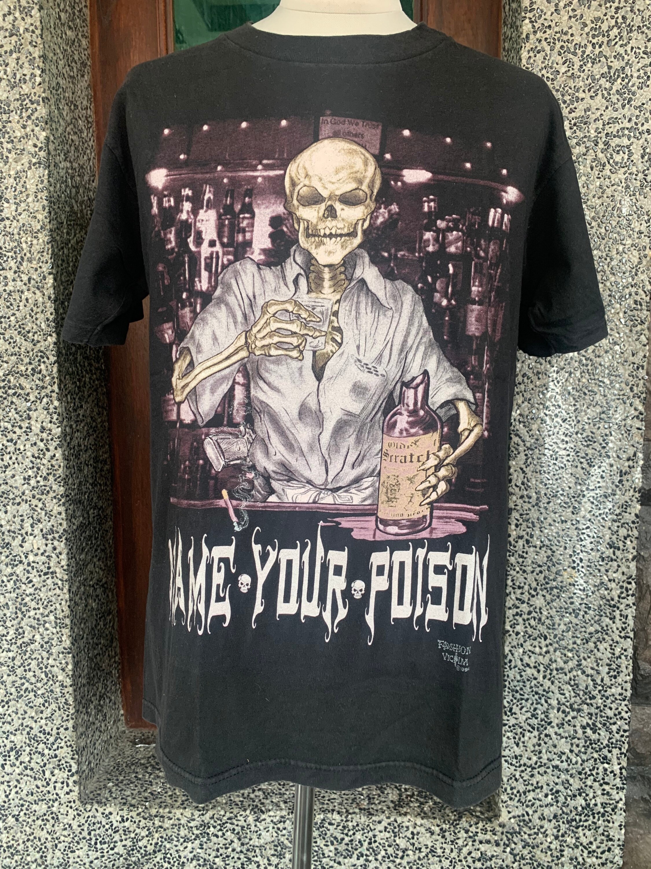 1994 FASHION VICTIM スカルTシャツ ヴィンテージ - メルカリ