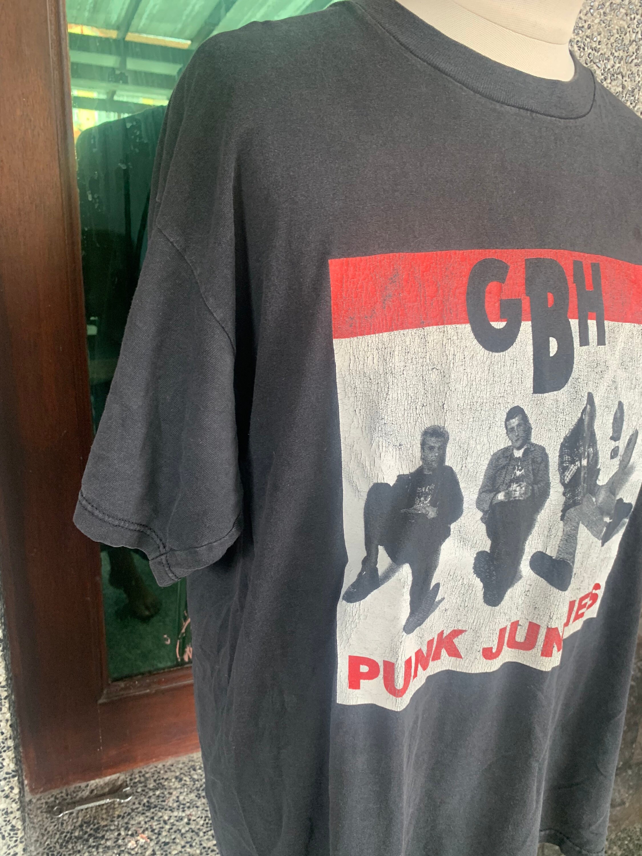 ヴィンテージ 1999 GBH パンクジャンキーズ Tシャツ - Etsy 日本