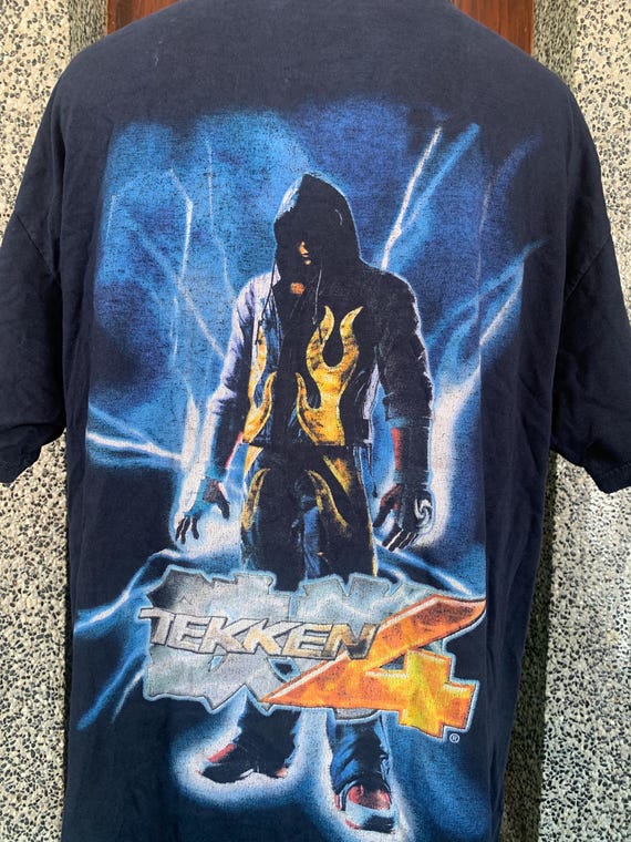 美品】鉄拳4 Tekken 4 namco ビンテージ Tシャツ ムービーT