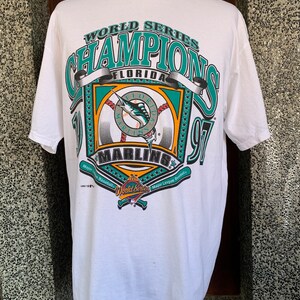Vintage 90s FLORIDA MARLINS Major League Baseball T Shirt