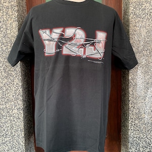 Vintage 2002 Y2J Chris Jericho WWF Wrestling T shirt