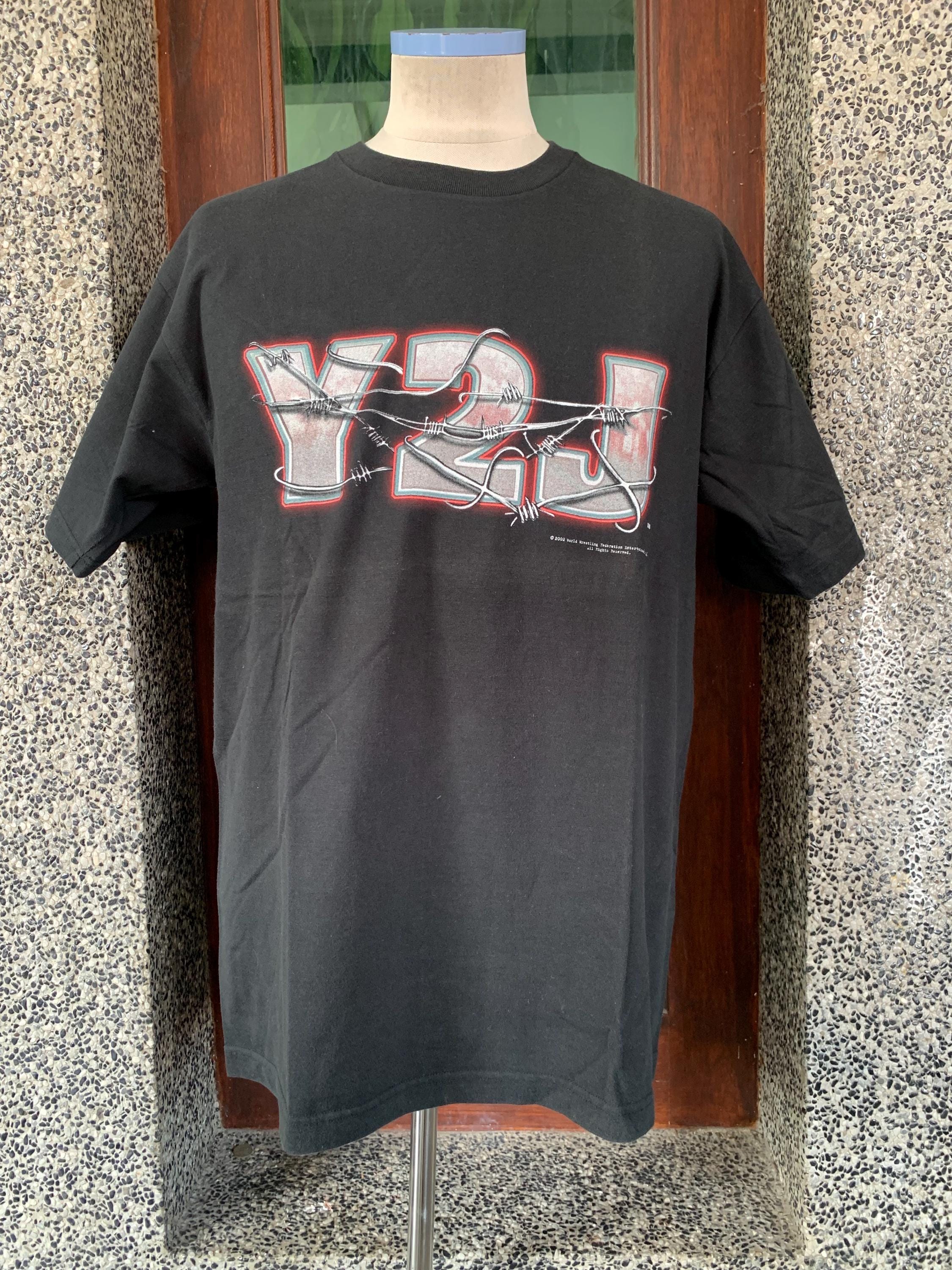 Vintage 2002 Y2J Chris Jericho WWF Wrestling T Shirt - Etsy