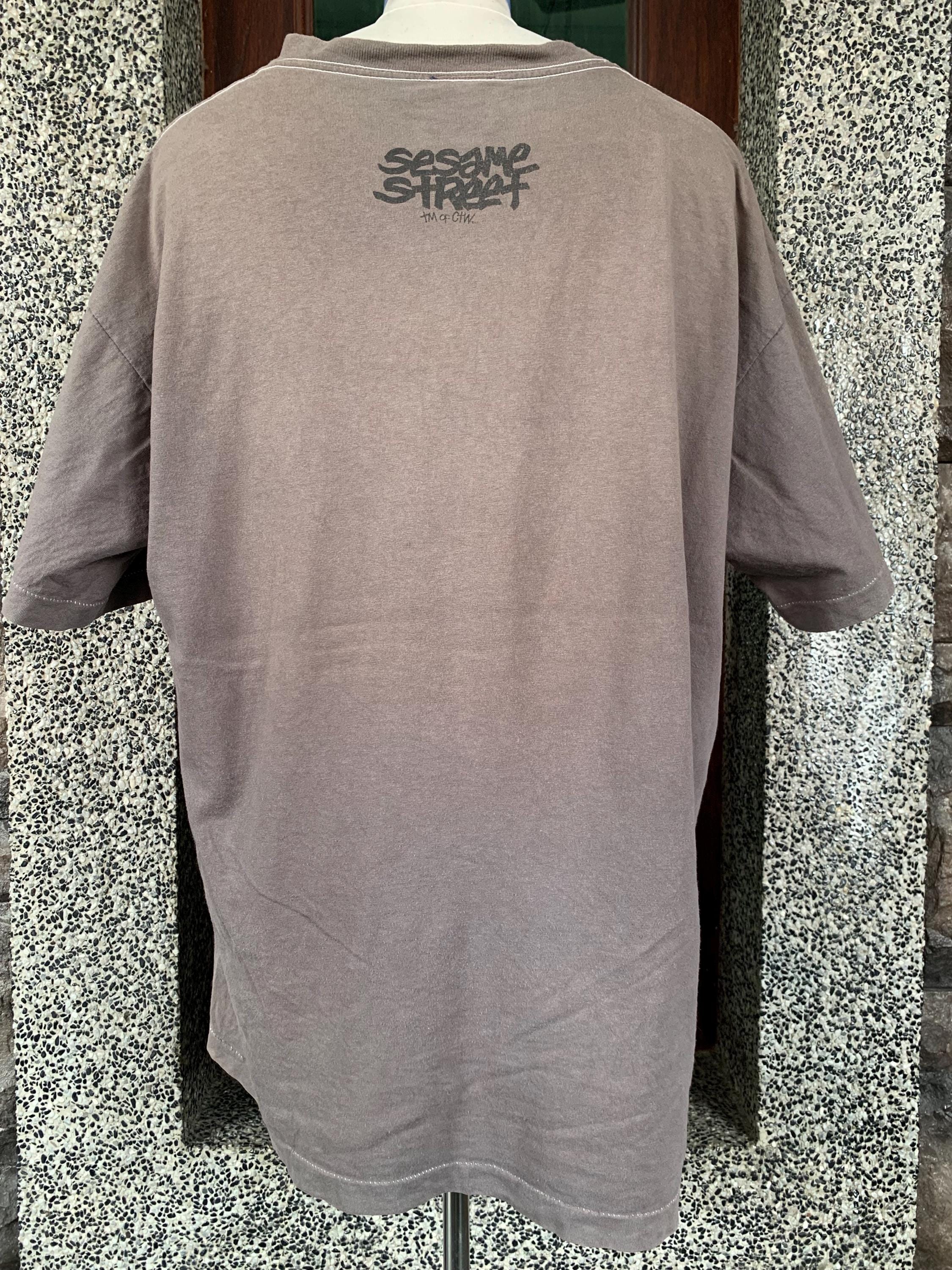ヴィンテージ90年代セサミストリートグラフィティグラフィックTシャツ 