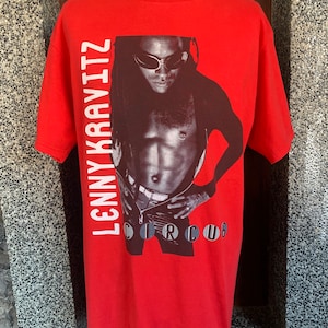 90s  ヴィンテージ　ロック　Tシャツ　レニークラヴィッツ 90s LENNY KRAVITZ CIRCUS レニークラヴィッツ サーカス フォト