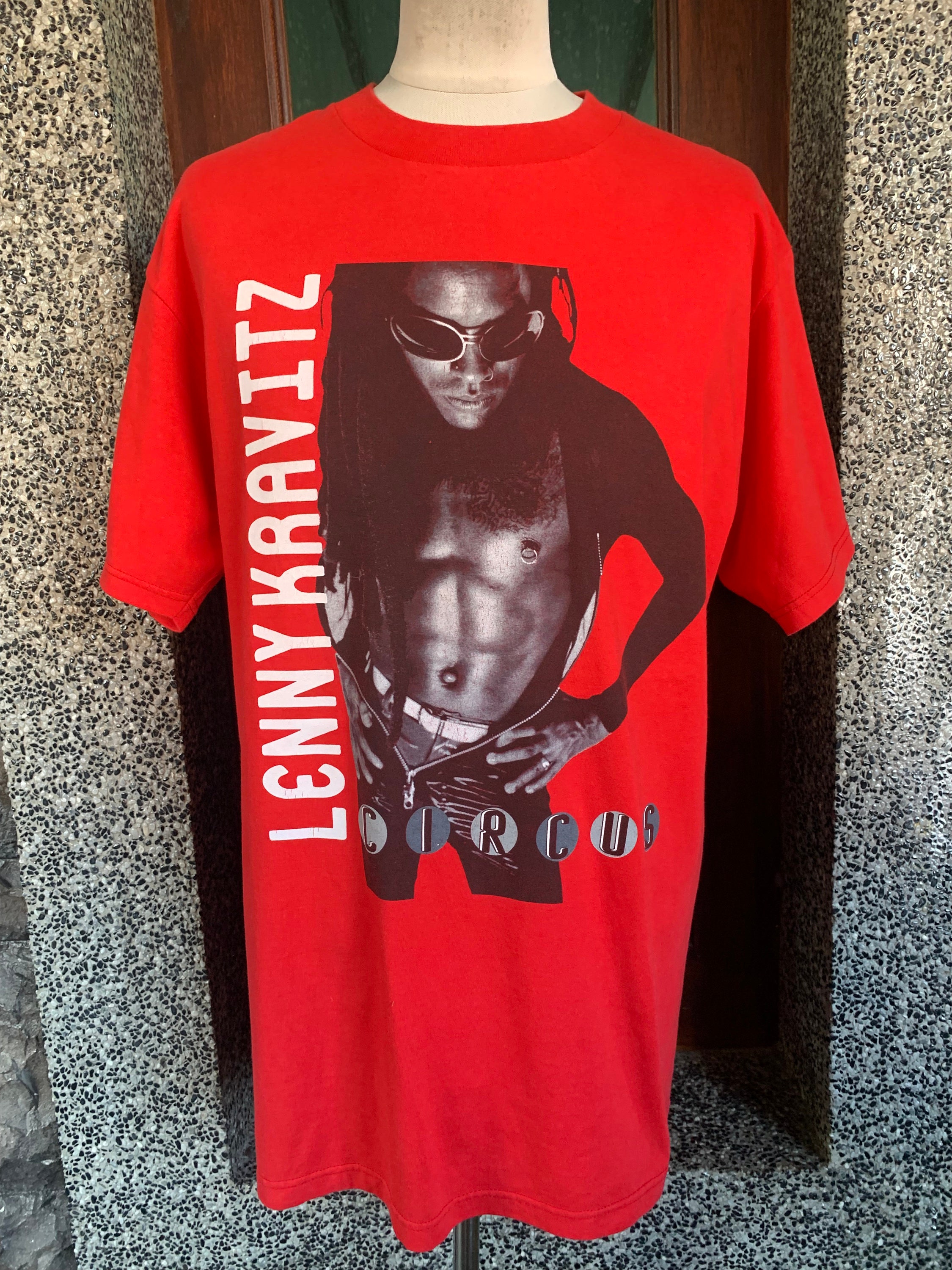 Vintage Lenny Kravitz 1991 World Tour Always On The Run Rock