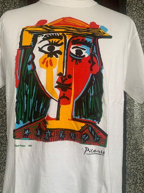 トップス 90s Pablo Picasso t-shirt 90s Pablo picasso T-shirt | What'z up