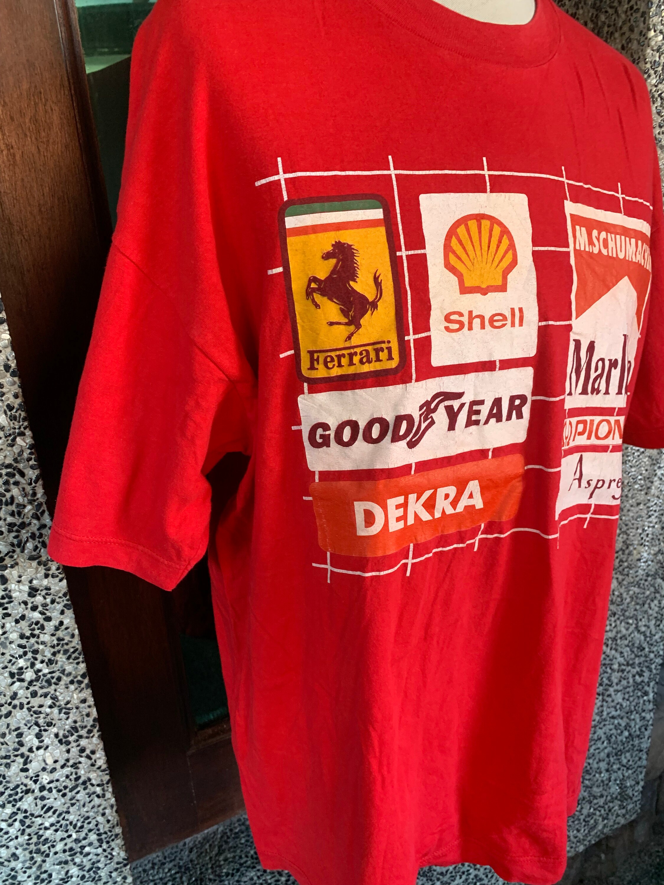 Vintage Michael Schumacher Marlboro Ferrari F1 Team T Shirt - Etsy
