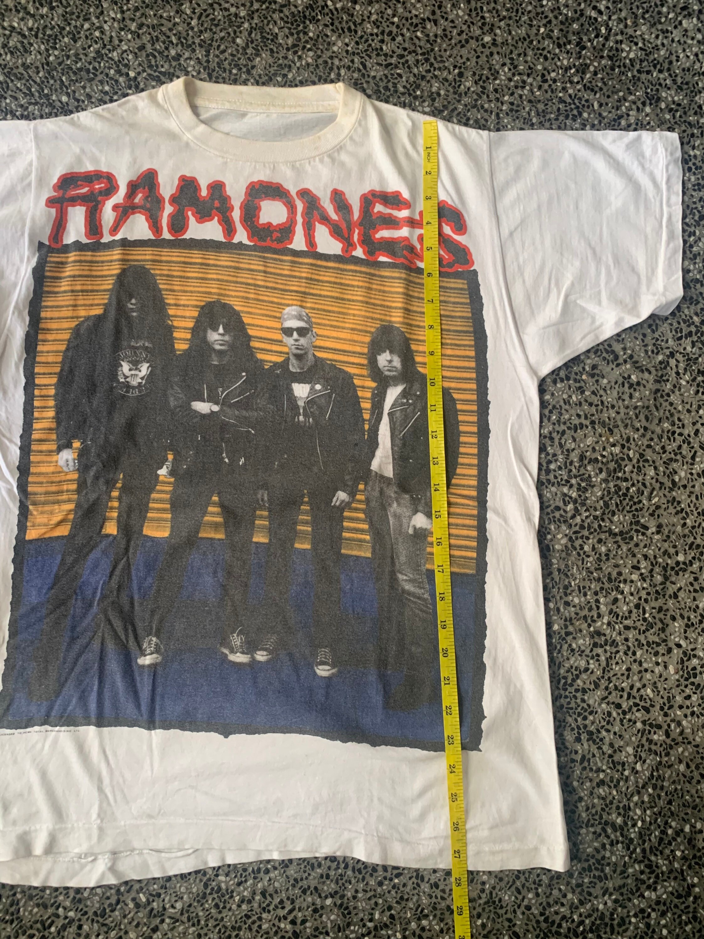 Vintage 80s Ramones Brain Drain Tour Rock Band T Shirt - Etsy