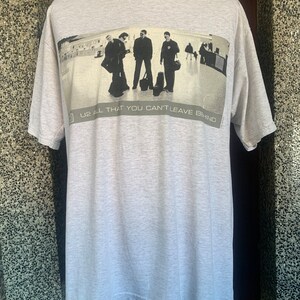 Vintage 2001 U2 Rock Band T Shirt