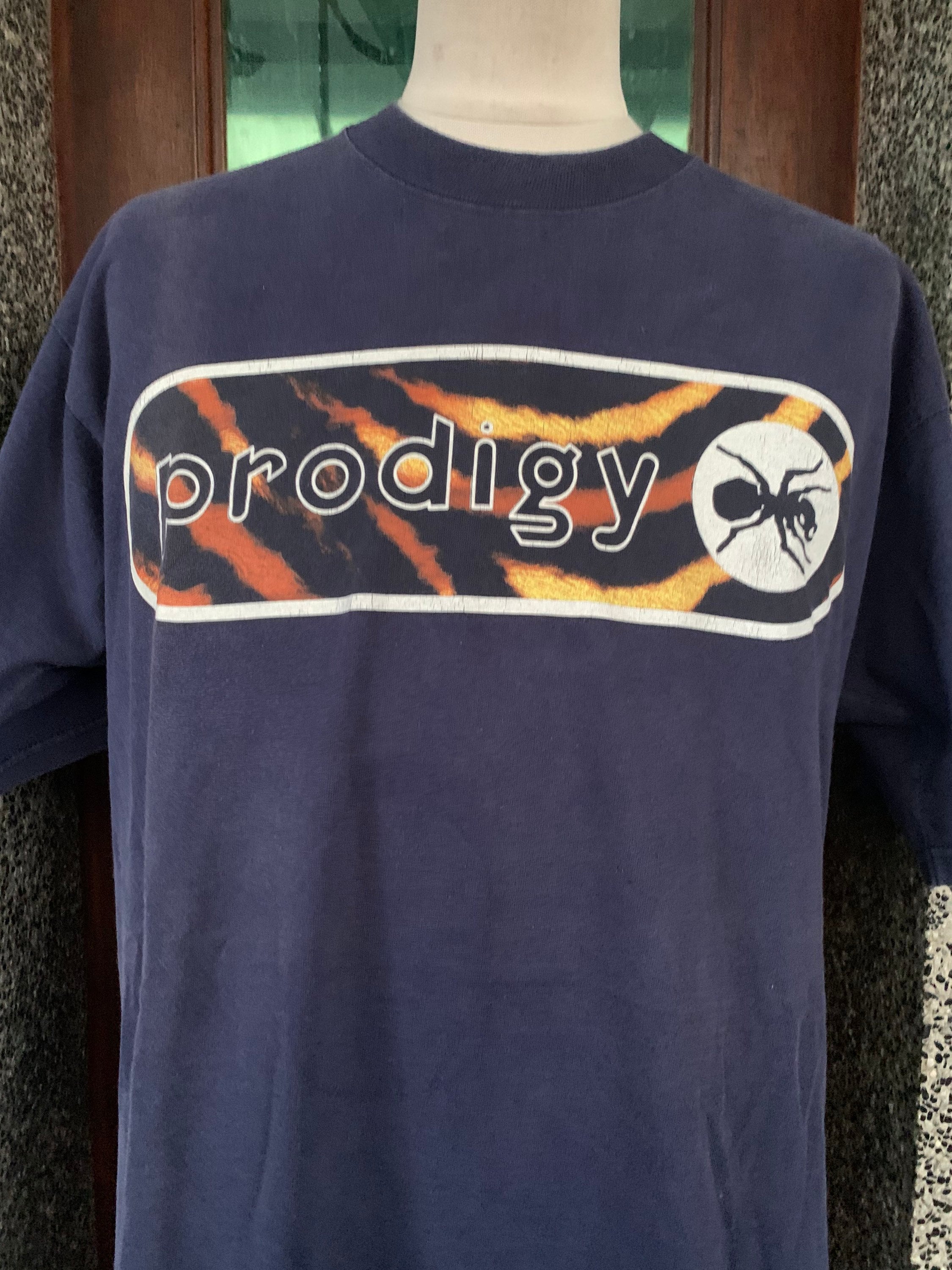 Vintage 90s The Prodigy English Electronic Dance Music Band T Shirt