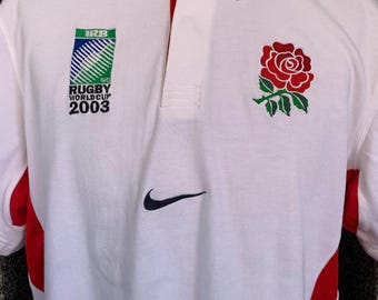Maillot Angleterre Coupe du monde 2003 vintage