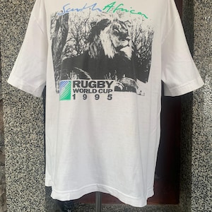 Vintage 90s South Africa Rugby World Cup 1995 T shirt