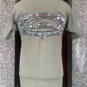 Vintage 90er Jahre Quiksilver Surf / Surfing T-Shirt