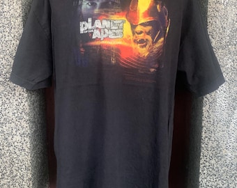 猿の惑星 1968 Tシャツ：ヴィンテージ映画グラフィックTシャツ - Etsy 日本