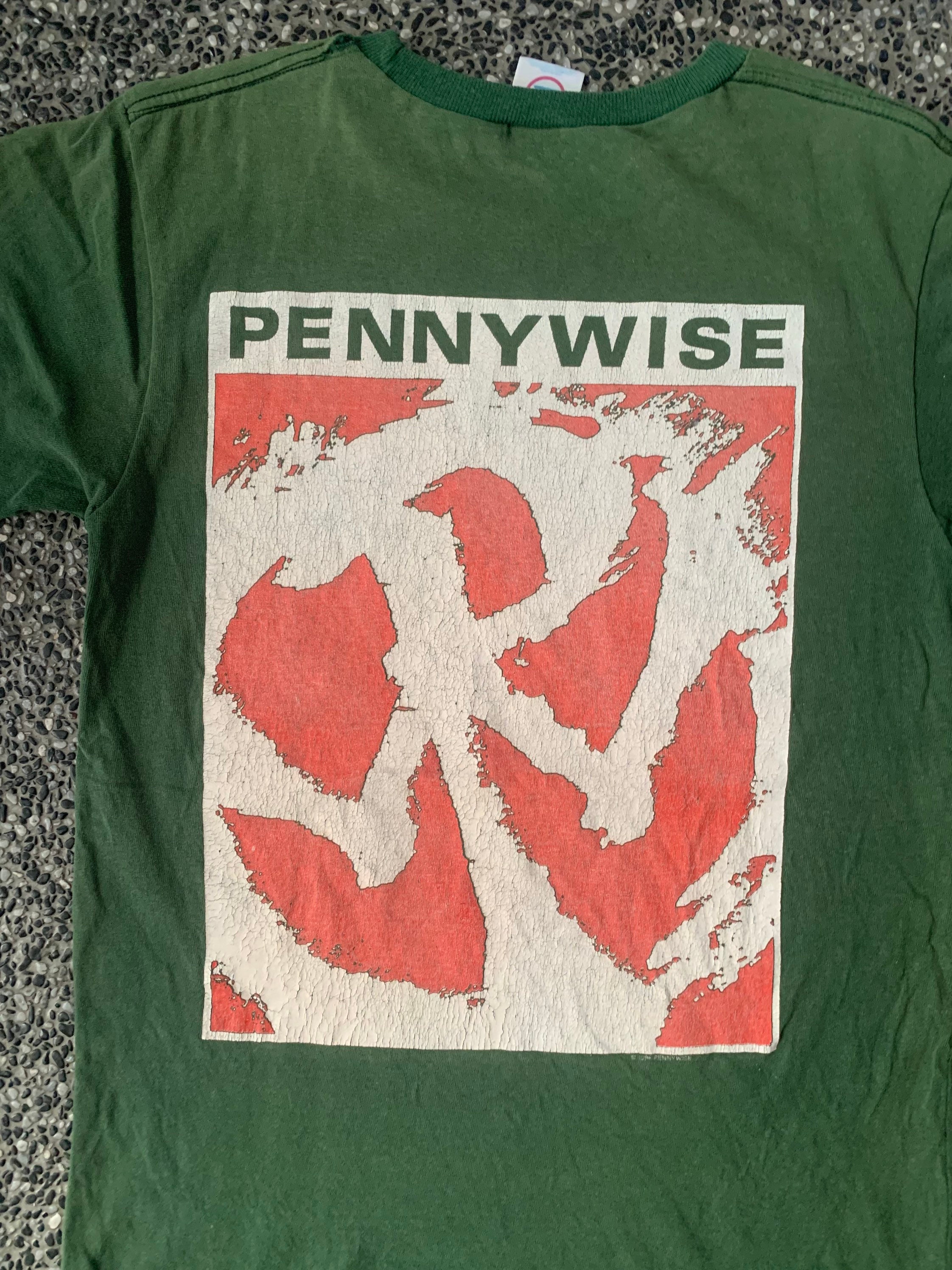 Vintage 90s Pennywise Rock Band T Shirt resize - Etsy Canada