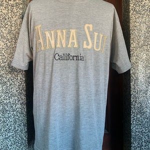 Vintage ANNA SUI Embroidered T Shirt