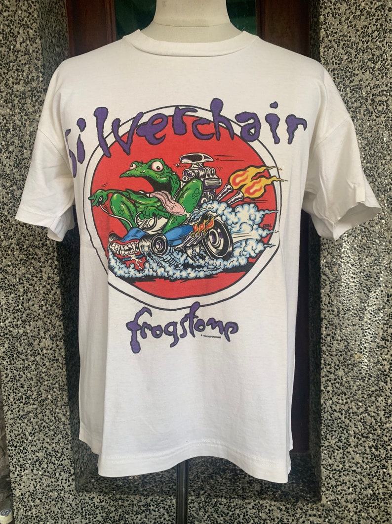 Vintage Silverchair Shirt : Vintage 1995 Silverchair Frogstomp Tour Band T Shirt Resize