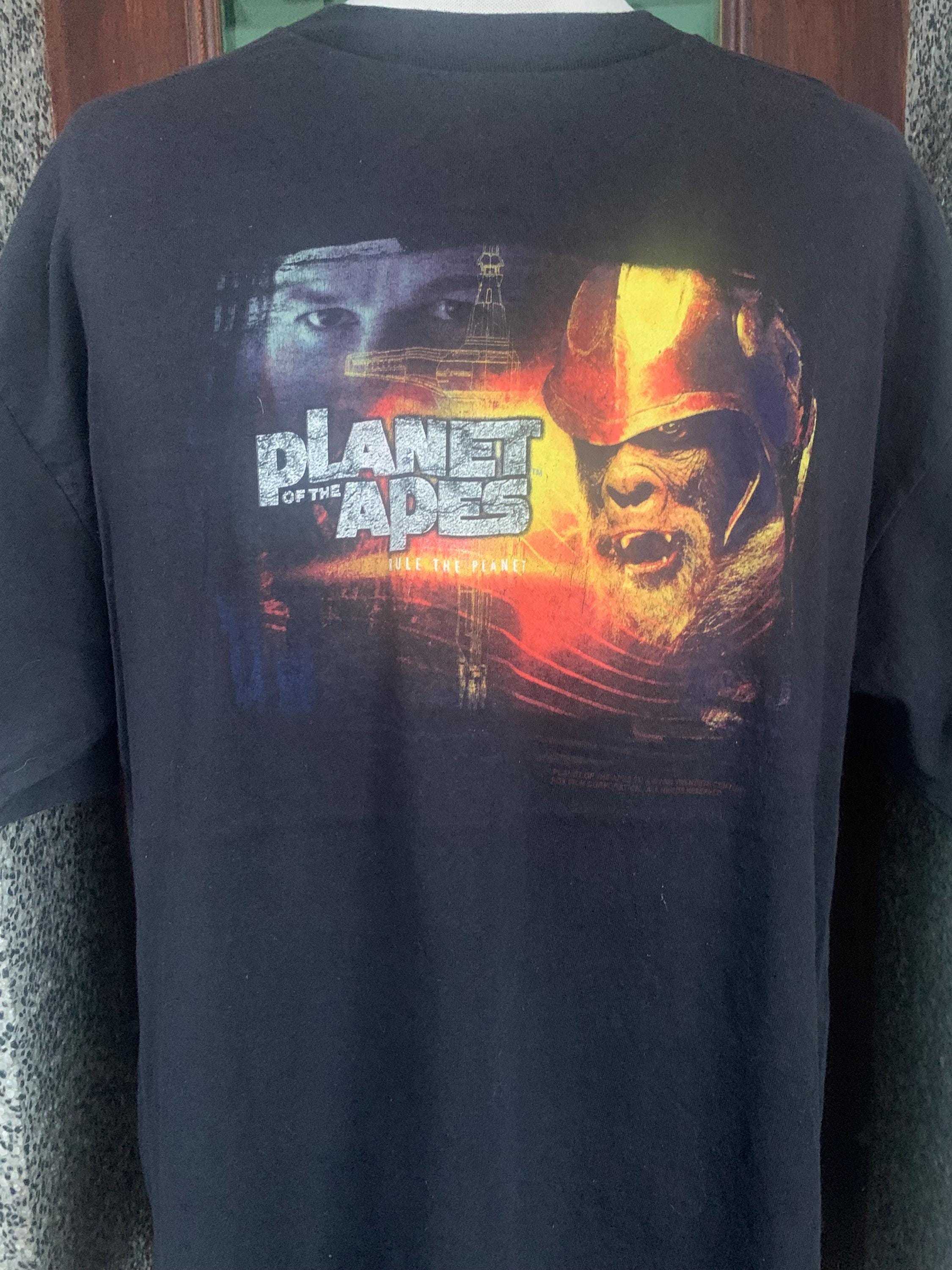 Vintage 2001 Planet of the Apes Movie Promo T Shirt - Etsy
