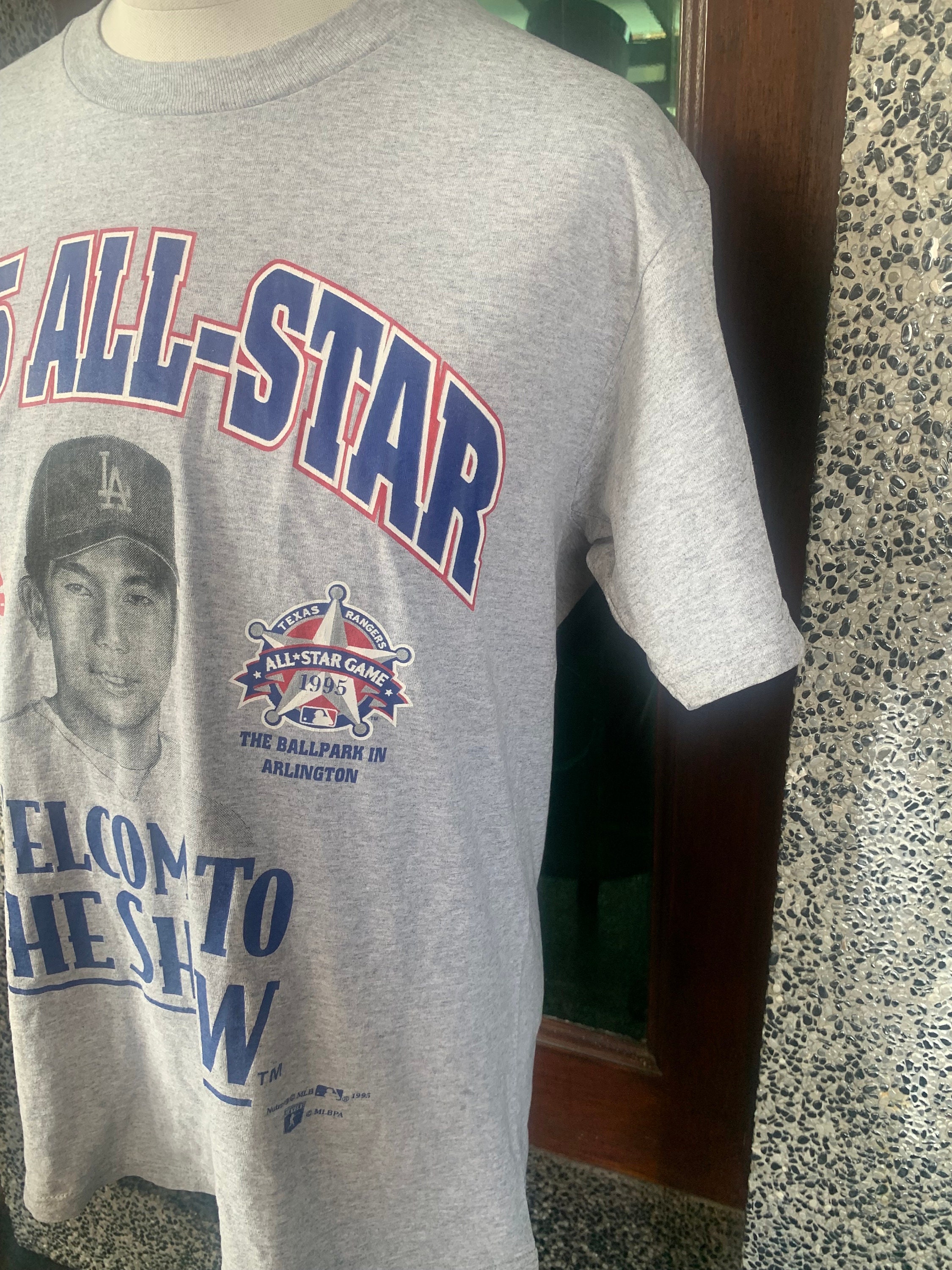 90年代ヴィンテージ 野茂英雄 オールスター ナツメグ MLB T