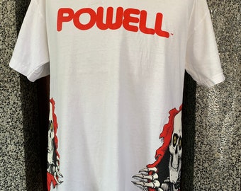 Vintage 00s Powell Peralta Bones Skateboards T Shirt - Etsy Vintage 00s Powell Peralta Bones Skateboards T Shirt - Etsy