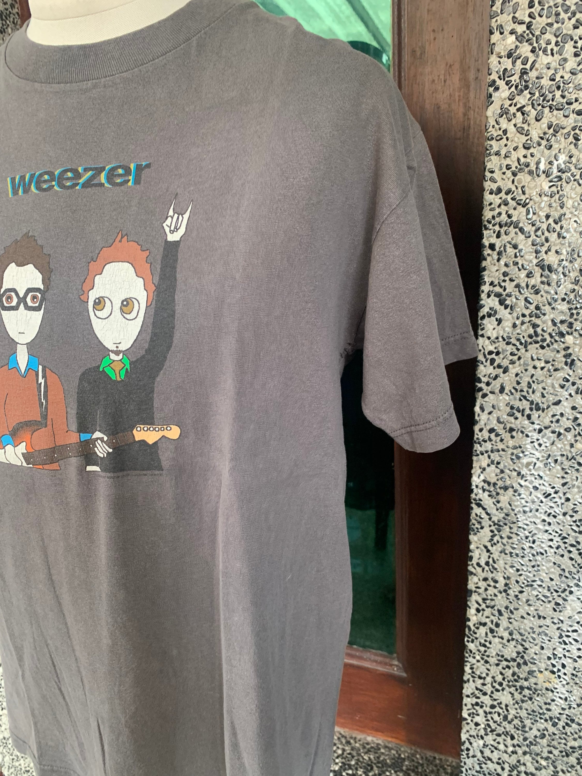Vintage 2002 Weezer Rock Band T Shirt - Etsy