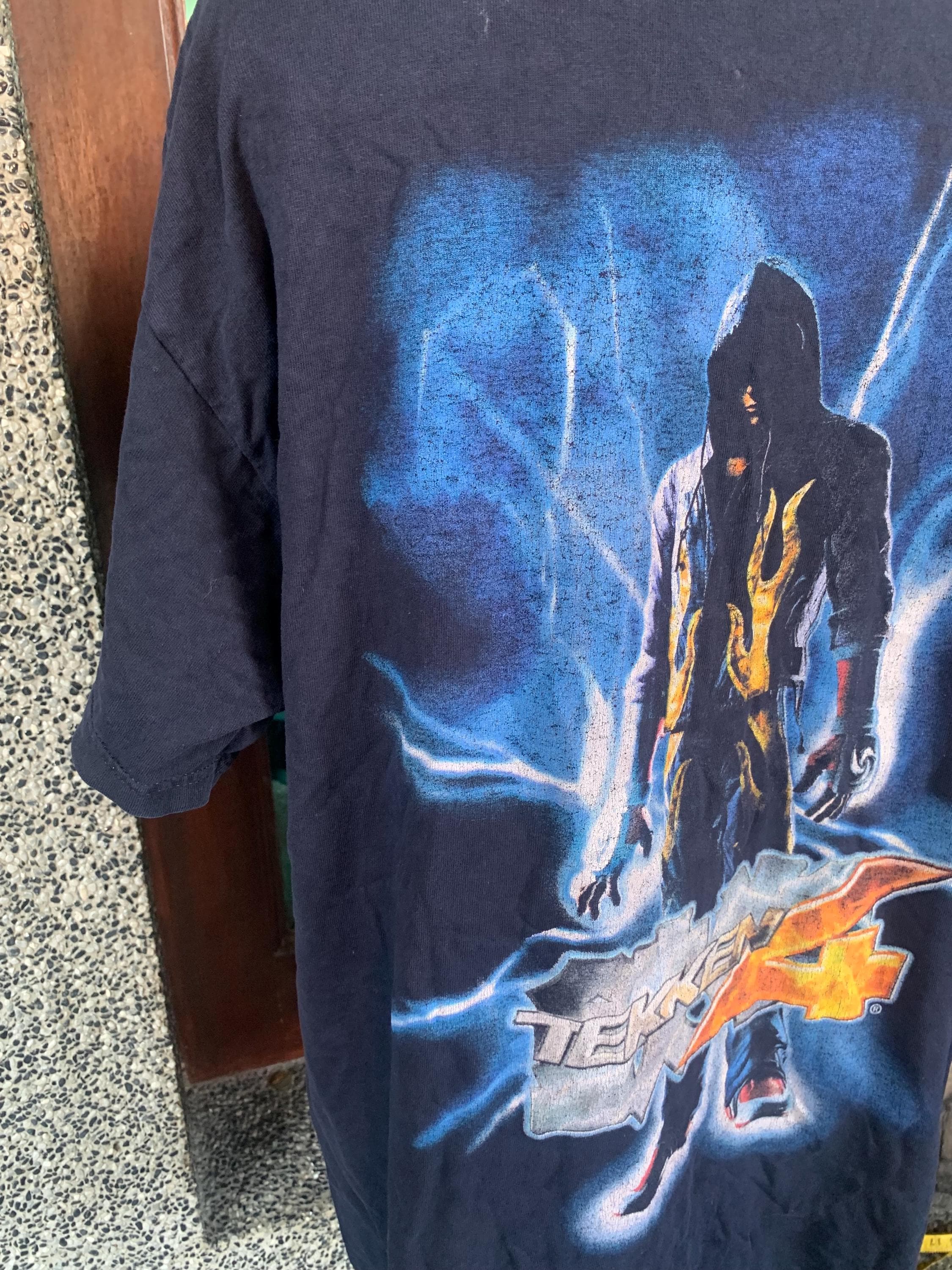 Vintage Y2k Tekken 4 Namco Video Game Promo T Shirt - Etsy