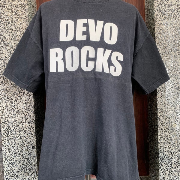 Vintage Devo Rock Band T shirt