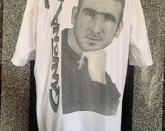 Koszulka piłkarza Cantona 7 z rocznika 1996