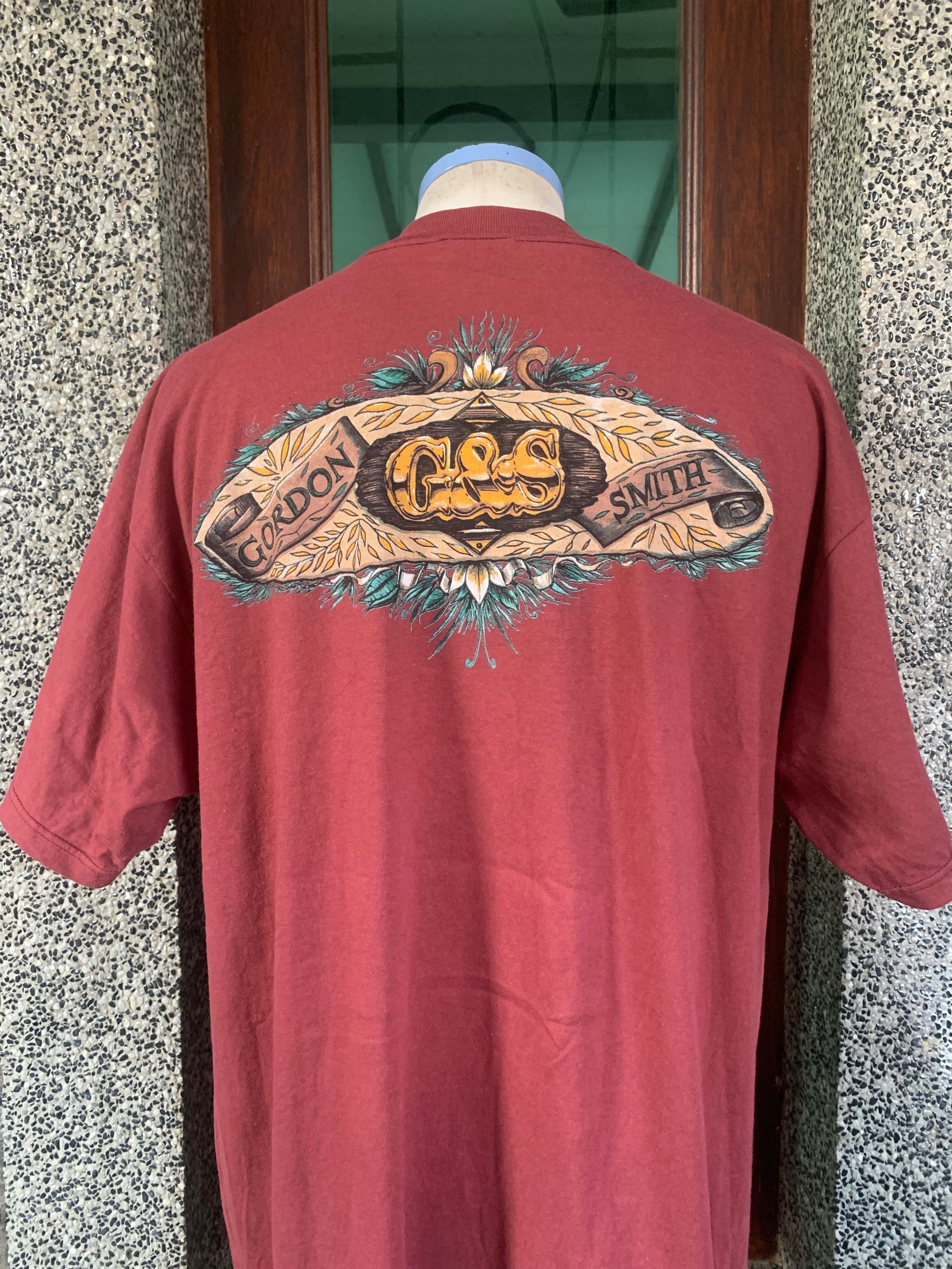 Vintage 90s Gordon and Smith Surfboard / Skateboard T Shirt