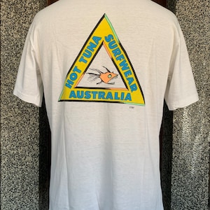 Vintage 1987 Hot Tuna Surf/Surfing T shirt