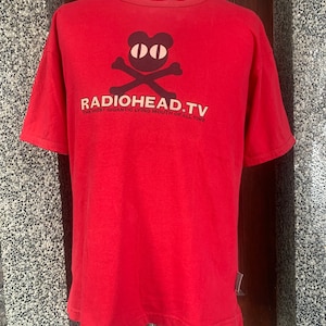 Vintage Radiohead English Rock Band T shirt